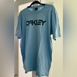 Oakley Light Stonewash Blue Short Sleeve Tee